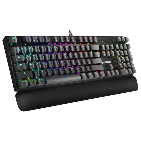 كيبورد للألعاب بلودي B825R ميكانيكي - سلكي - إضاءة ار جي بي قابلة للتعديل - 1.8 متر