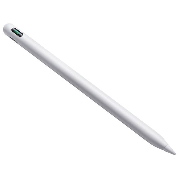 قلم جوي روم JR‑X11W - النشط الدقيق مع خاصية الإمالة - شحن سريع لاسلكي/مغناطيسي - أبيض