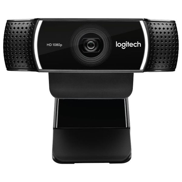  Logitech C922 Streaming Camera - 1080P/30FPS or 720P/60FPS Resolution - Stereo Microphone - Superior Low-Light Performance 