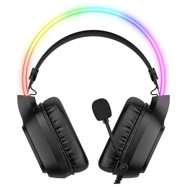  ONIKUMA X22  - Wired Headphone Over Ear - RGB - 1.8m - Black 
