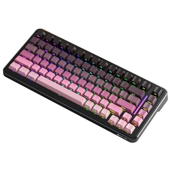 ATTACK SHARK M86 - Wireless Keyboard - RGB - Bluetooth 5.0 - Black