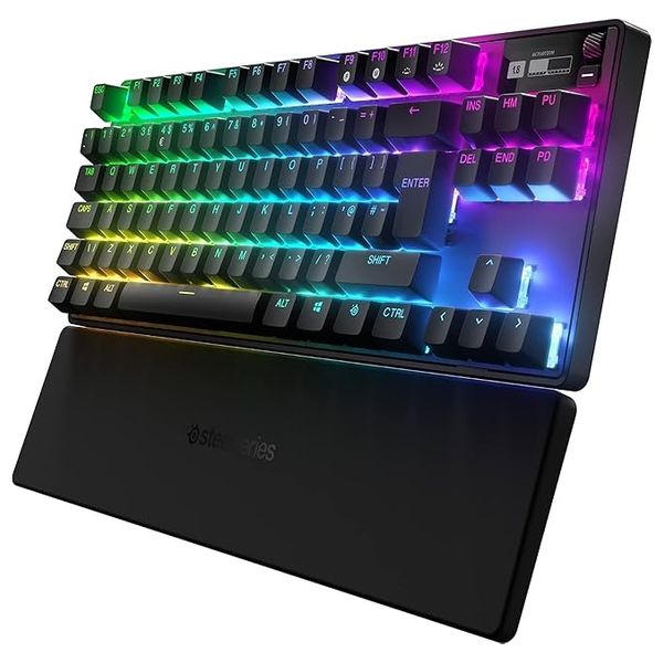 SteelSeries Gaming Keyboard - Wireless - RGB Lighting - Black