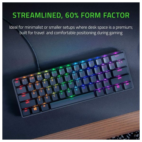 Razer Mechanical Keyboard - 61 Keys - RPG Backlighting - Black
