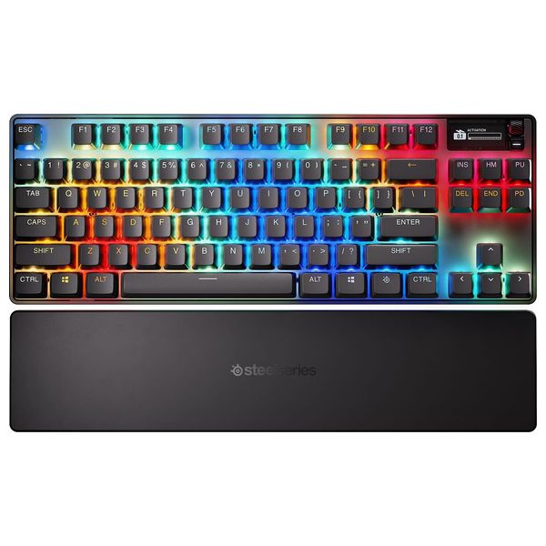 SteelSeries Gaming Keyboard - Wireless - RGB Lighting - Black