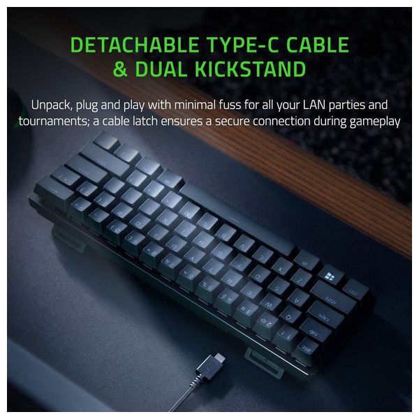 Razer Mechanical Keyboard - 61 Keys - RPG Backlighting - Black