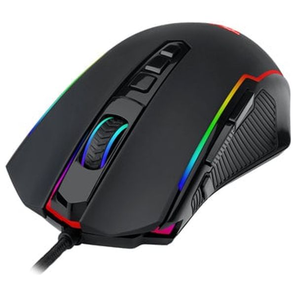  Redragon M910K Gaming Mouse - Wired - 9 Programmable Buttons - Customizable Backlighting - 1.8m - Black 