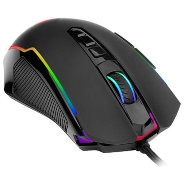  Redragon M910K Gaming Mouse - Wired - 9 Programmable Buttons - Customizable Backlighting - 1.8m - Black 