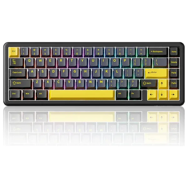 Attack Shark X65 Mechanical Keyboard - Wireless - Customizable RGB Lighting