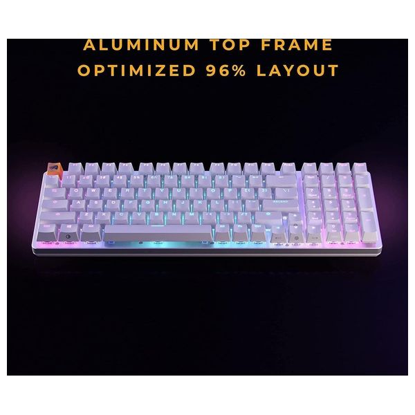 Glorious GMMK 2 - Keyboard - RGB - Detachable USB-C Cable - White