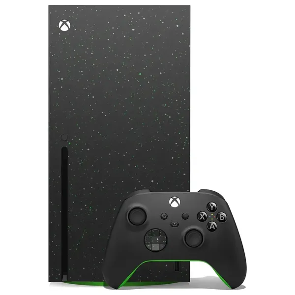  جهاز اكس بوكس سيريز اكس النسخة الخاصة جالاكسي نيو - 2 تيرابايت - اسود 