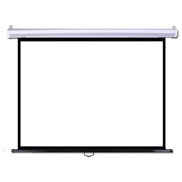 Ari Gaming Projector Screen with Stand - 3m x 2.5m - 150-inch Size - Black and White Backlight - Matte White Surface