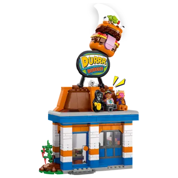 Lego 77076 - Fortnite Durrr Burger Restaurant - Contains 546 pieces for detailed and engaging construction
