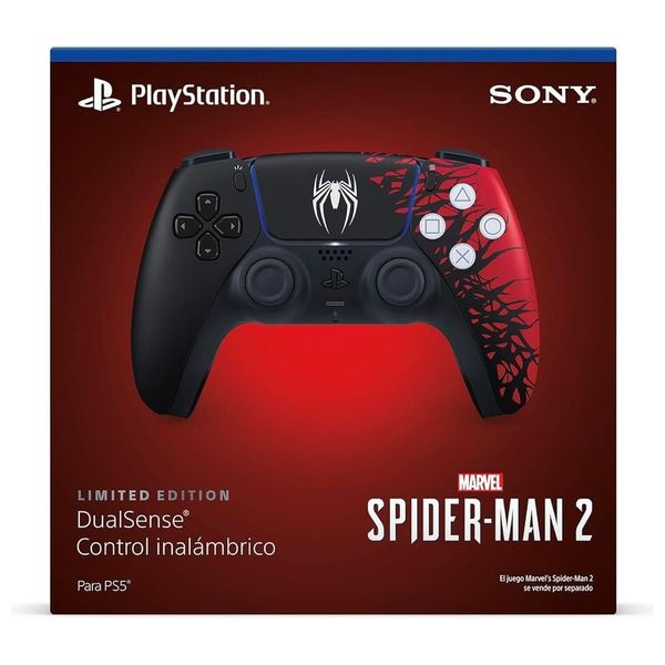 وحدة تحكم لاسلكية سوني DualSense إصدار محدود سبايدر-مان 2 - لجهاز بلاي ستيشن 5 - احمر
