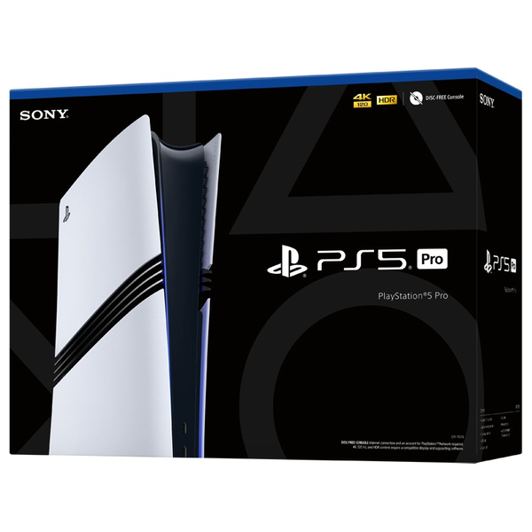  Sony - PlayStation 5 Pro - Europe Region - Digital Edition - 2TB - White 