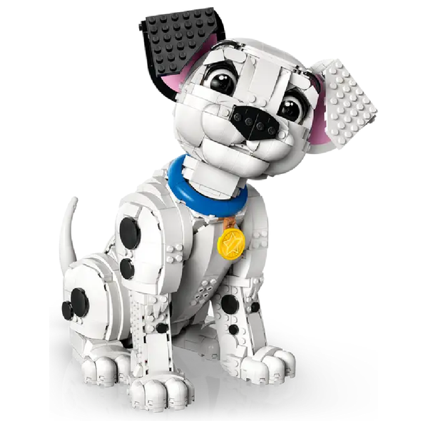 ليغو 43269 - جرو ديزني 101 دالميشنز - 1722 قطعة - رأس وذيل متحركان - أرجل مفصلية - كلب دالميشنز قابل للتخصيص