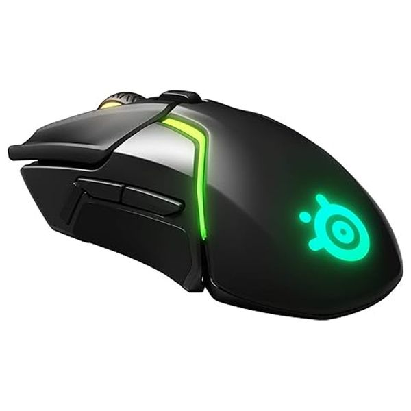 ماوس ألعاب ستيل سيريس Rival 650 - لاسلكي - إضاءة ار جي بي - اسود
