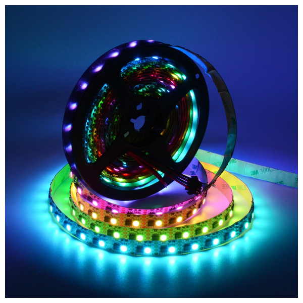  شريط إضاءة اري غيمينغ LED - ار جي بي قابلة للتخصيص - طول 10 متر - لتغطية الغرف الكبيرة وتجهيزات الألعاب - تحكم عبر التطبيق 