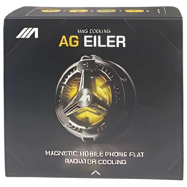 Ari Gaming AG Eiler Mag Phone Cooling Fan - Magnetic Mount - Tablet Compatible - Intensive Cooling for Gaming - Black