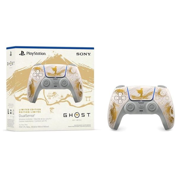 Sony - PlayStation DualSense Ghost of Yōtei Limited Edition - Wireless Controller - Gold