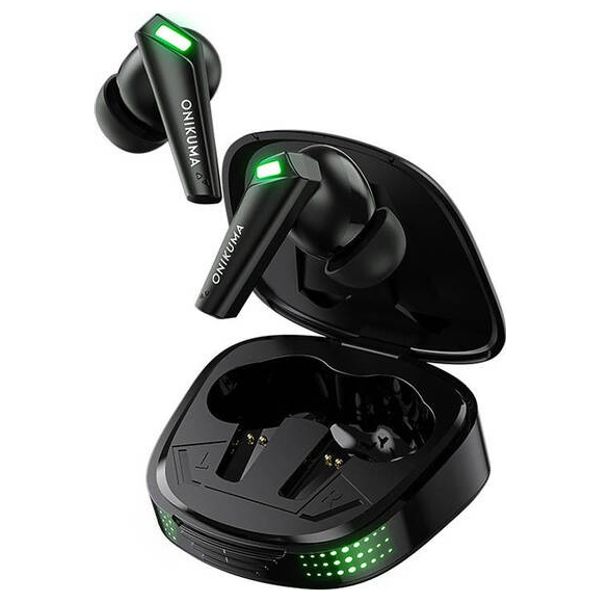  ONIKUMA T308 - Bluetooth Headphone In Ear - Up To 300 mAh - Bluetooth 5.3 - Black