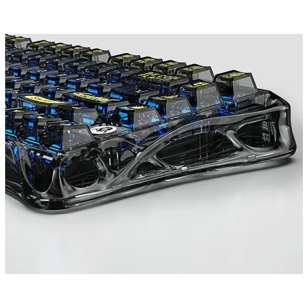 Gravastar K1 Lite Mechanical Gaming Keyboard - Wireless - RGB Lighting - Black