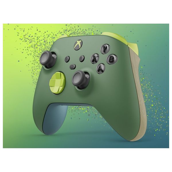 Microsoft - XBOX Wireless Controller Remix Edition - For Xbox Series X/S & Xbox One - Green