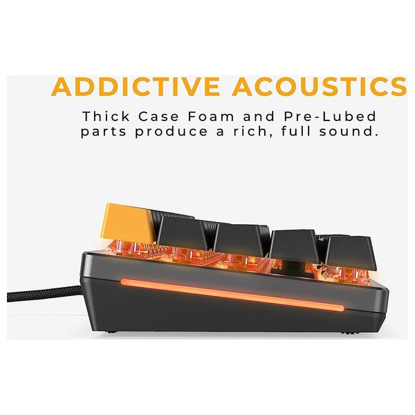  Glorious GMMK 2 - Wired Keyboard - RGB - Black 