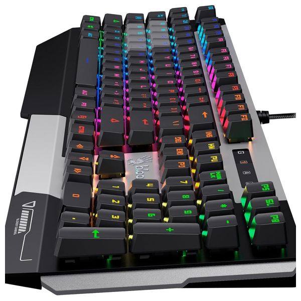  كيبورد بلودي الميكانيكي للألعاب B865R - إضاءة ار جي بي - اسود 