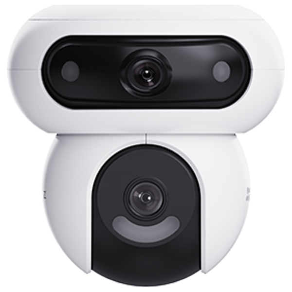EZVIZ H9c Dual Surveillance Camera - Dual Lens - 4MP Resolution - 360° Panoramic View - AI Interconnected Detection - Wi-Fi Supported - Smart Tracking and Automatic Motion
