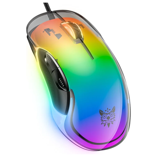  Onikuma CW925 Gaming Mouse - Wired - RGB Backlighting - 1.5m 