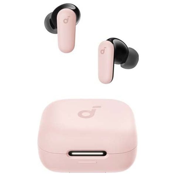 Anker Soundcore R50i NC - Bluetooth Headphone In Ear - Auto Noise Cancelling - 4 Microphones - IP54 Water Resistant - Pink