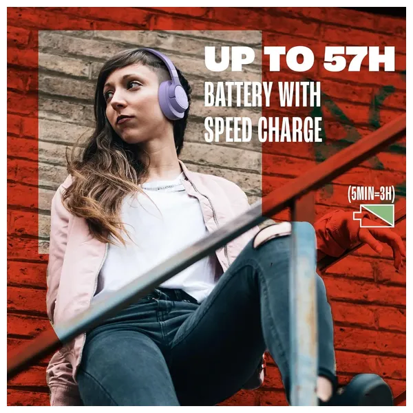  JBL Tune 720BT - Wireless Over-Ear Headphones - Battery Life Up to 76 Hours - Multi-Point Connection - Black 