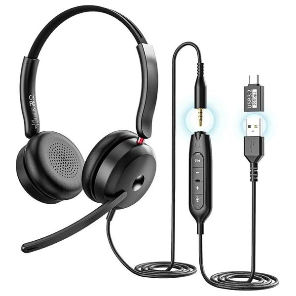 سماعة ألعاب حول الاذن أونيكوماX81 - صوت محيطي Bass - مايكروفون بعزل ضوضاء - منفذ 3.5mm - أسود