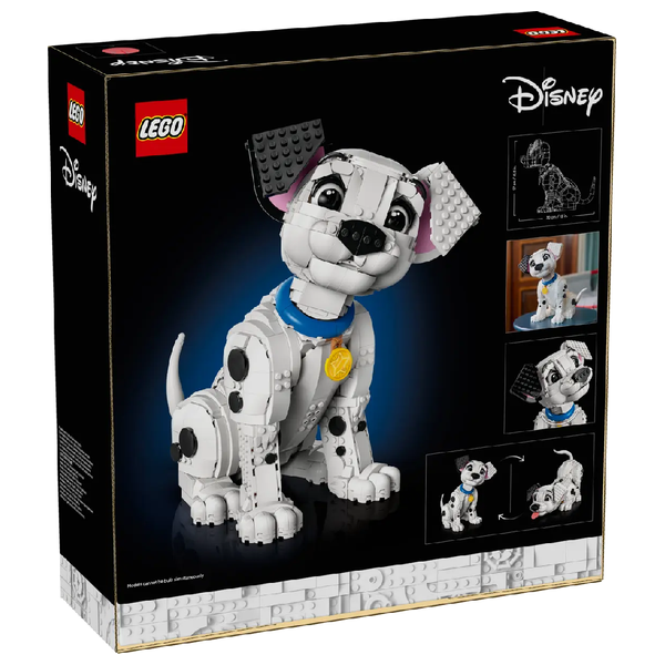 ليغو 43269 - جرو ديزني 101 دالميشنز - 1722 قطعة - رأس وذيل متحركان - أرجل مفصلية - كلب دالميشنز قابل للتخصيص