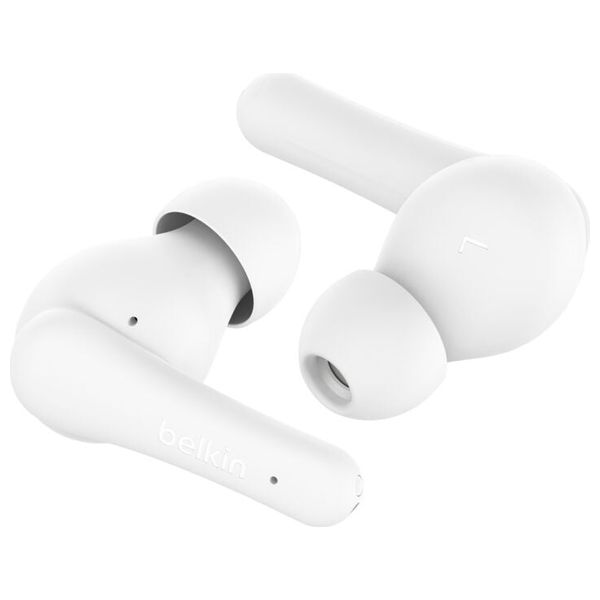  Belkin Bluetooth Headphone In Ear - Noise Cancelling Technology - White 