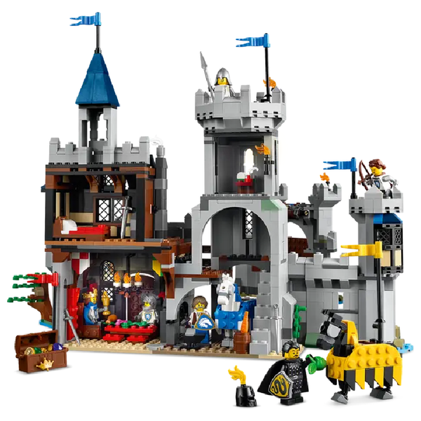  Lego Creator 3in1 Medieval Horse Knight Castle 31168 - Multicolor - 137 Pieces 