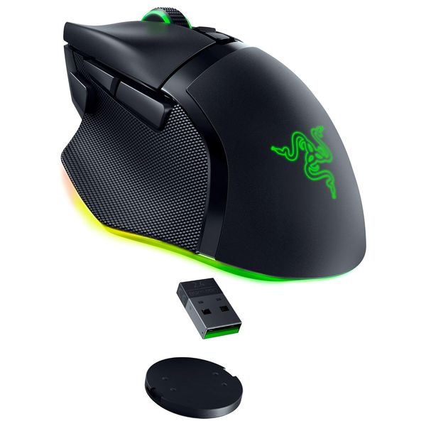  ماوس ريزر لاسلكي - Basilisk V3 Pro - بطارية تعمل لمدة 150 ساعة - اسود 