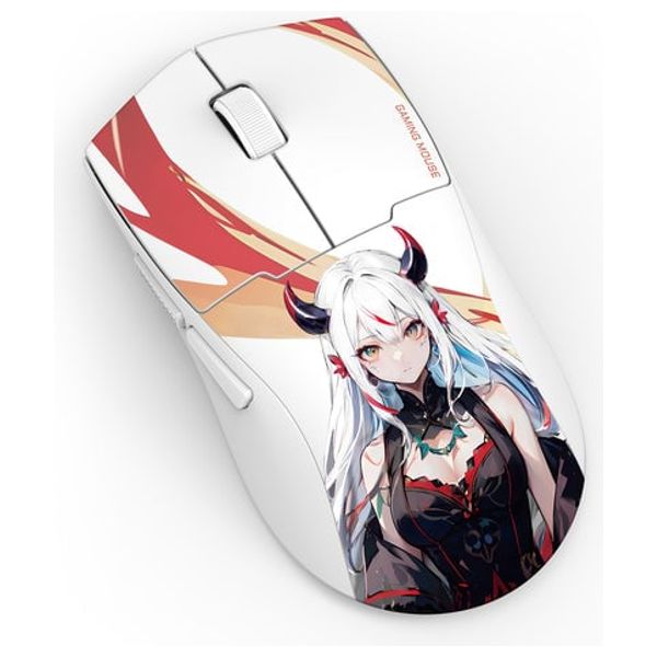  ماوس ريدراكون لاسلكي - M918 AKG Pro - يدعم ثلاثة أوضاع اتصال - بدقة 26000DPI - ابيض 