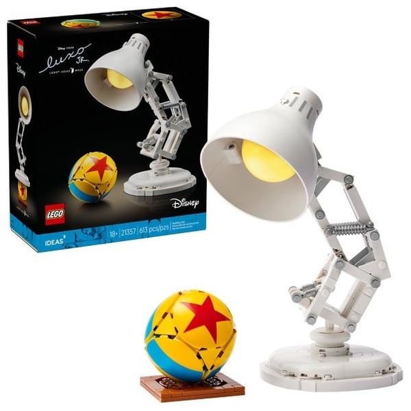 LEGO Luxo Jr Articulated Set with Pixar Ball - Relive Iconic Disney Moments