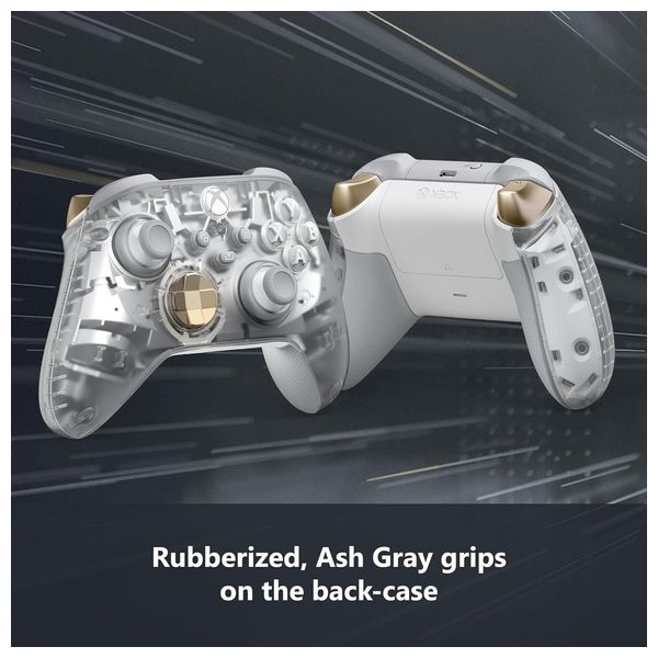 وحدة تحكم ألعاب لاسلكية مايكروسوفت إكس بوكس ​​​​جوست سيفر - إصدار خاص - لأجهزة إكس بوكس ​​سيريس إكس | إس، إكس بوكس ​​ون - سلفر