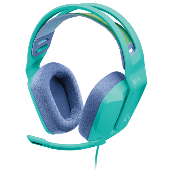 Logitech G335 - Wired Headphone Over Ear - Green