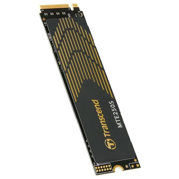 هارد داخلي ترانسند PCIe SSD 250H - سعة 2TB - سرعة قراءة 7100MB/s - جيل Gen4 x4 - مزود بـ Heatsink