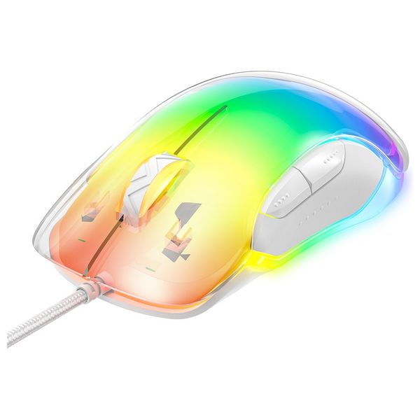  ماوس ألعاب اونيكوما CW925 - سلكي - 6 سرعات حساسية قابلة للتخصيص - إضاءة ار جي بي قابلة للتعديل - 1.5 متر 
