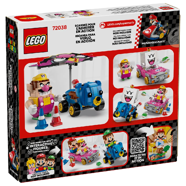 ليغو ماريو كارت 72038 - واريو وكينغ بو - تحتوي على 512 قطعة للبناء واللعب الإبداعي