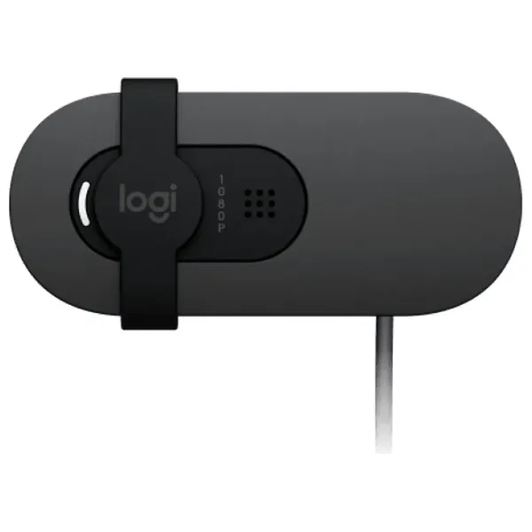 Logitech Brio 90 Face Cam -1080P - Cost-effective option with higher quality than standard webcams - Black