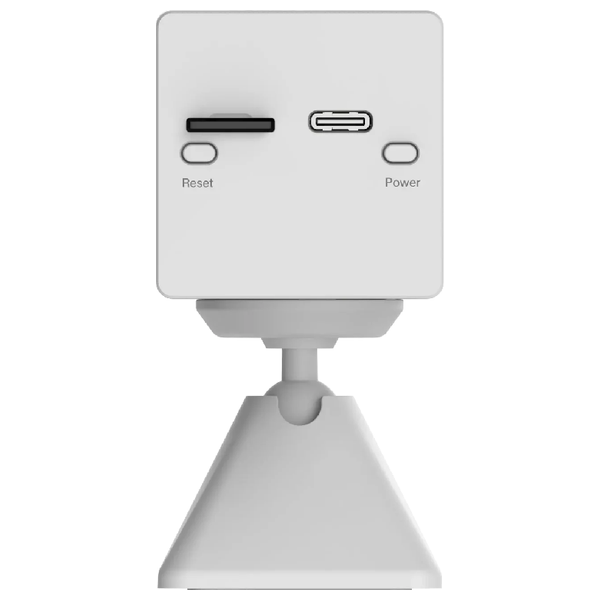 EZVIZ CB2 Surveillance Camera - Battery Operated - Supports 4G and Wi-Fi - 2K Resolution - AOV Continuous Recording Mode - Magnetic Base - AI Human Detection - White