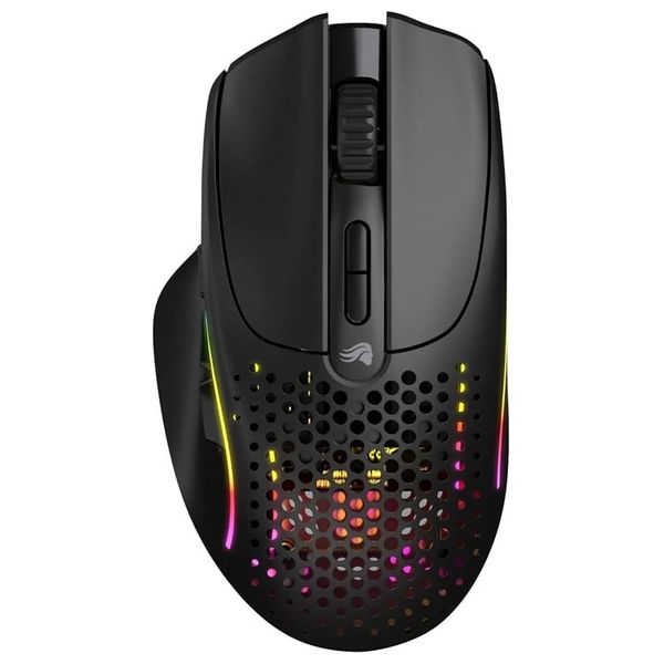  Glorious Gaming Mouse - Wireless - 9 Buttons - RGB Lighting - Black 