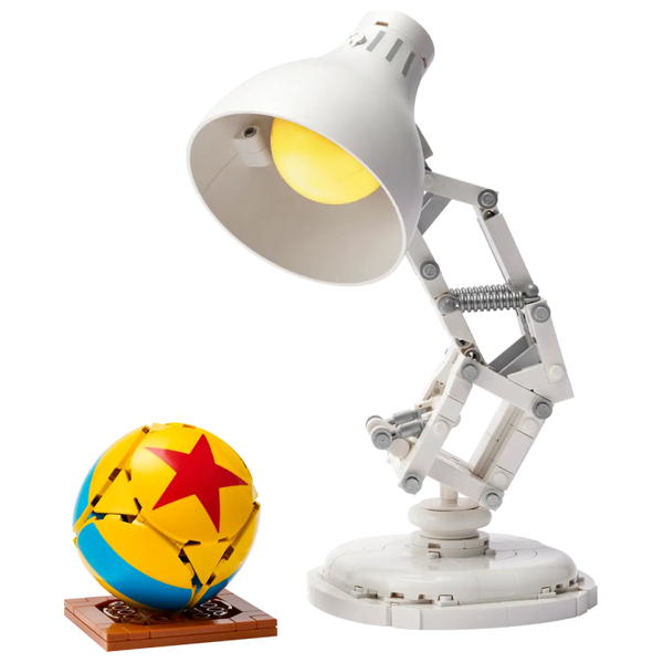 LEGO Luxo Jr Articulated Set with Pixar Ball - Relive Iconic Disney Moments