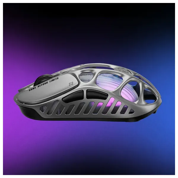 Gravastar Gaming Mouse - Wireless - 5 Programmable Buttons - Customizable RGB Lighting