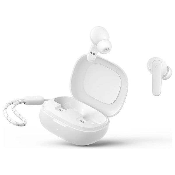  سماعة بلوتوث داخل الاذن انكر R50i - مقاومة IPX5 - ابيض 